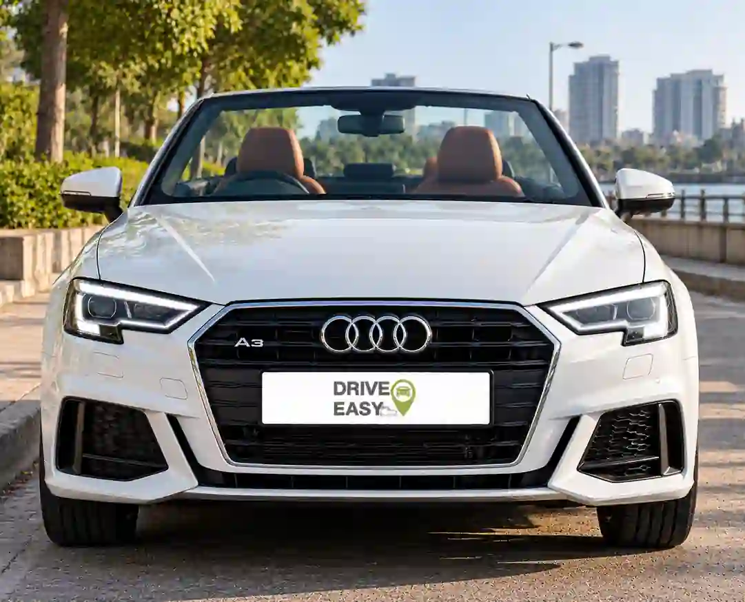 Audi A3 Cabriolet convertible on rent in Goa