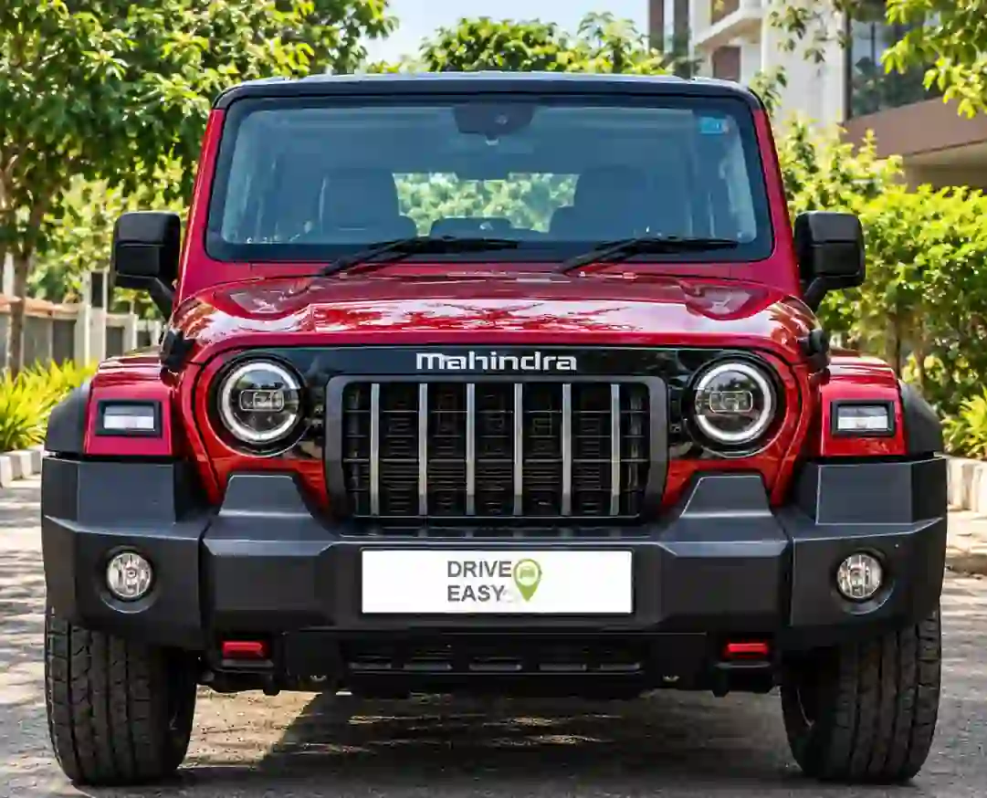 New Mahindra Thar on rent in Goa